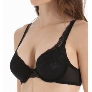 Women's black bra.